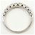 Autre Marque PT900 Platinring mit Diamant - Ansicht 3
