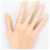 Autre Marque PT900 Platinring mit Diamant - Ansicht 7