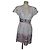 Patrizia Pepe Kurzes Kleid mit Blumenprint Weiß Mehrfarben