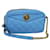 Versace Medusa Icon Front Slip Pocket Camera Quilted Leather Small Blau  - Ansicht 1