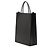 Borsa Shopping in Pelle Nera Fendi Nero - vista 2