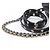 Marsupio in pelle nera Chanel AP2549 Nero - vista 4