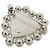 Spilla Chanel ABF513 Perle Blu e Bianche Bianco - vista 2