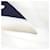 Scrunchie in seta Chanel AA9828 Bianco Blu navy - vista 2