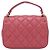 Borsa in pelle rosa Chanel AS1226 - vista 2