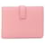 Cartera Compacta Hermès Bearn Rosa - vista 2