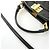 Borsa a mano mini Fendi Peekaboo Nero - vista 5