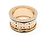 Bulgari Bvlgari B.zero1 Rock 4-Band-Ring Schwarz Golden - Ansicht 2