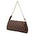 Borsa Louis Vuitton Damier Eva Chain Marrone - vista 2
