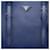 Prada Triangle Logo Plaque Tote Bag Blau  - Ansicht 5