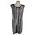 Abito Marc Cain in pizzo e jersey grigio con dettagli neri Nero