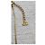 Collana Dior 'D' in metallo dorato e cristalli D'oro - vista 3