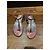 Aquazzura Sandali piatti decorati oro rosa Metallico - vista 7