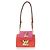 Borsa a tracolla Louis Vuitton Epi Twist PM Marrone Rosso