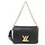 Borsa a tracolla Louis Vuitton Twist MM M22785 Nero