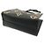 Borsa Louis Vuitton Bicolor Monogram Empreinte OnTheGo MM Nero Beige - vista 2