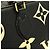 Borsa Louis Vuitton Bicolor Monogram Empreinte OnTheGo MM Nero Beige - vista 3