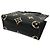 Borsa Louis Vuitton Bicolor Monogram Empreinte OnTheGo PM Nero Beige - vista 3