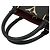 Borsa Louis Vuitton Bicolor Monogram Empreinte OnTheGo PM Nero Beige - vista 5