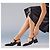 Hermès Jackie 50 Slingback in raso nero - vista 5