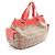 Bulgari Borsa Bvlgari BVLGARI Logo Mania Rosa Beige - vista 2