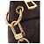 Borsa a tracolla Louis Vuitton Odeon NM PM Marrone Nero - vista 7