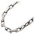 Collana Chain Monogram Louis Vuitton Argento