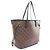 Borsa Tote Louis Vuitton Neverfull Inside Out MM Marrone Nero - vista 2