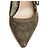 Christian Dior Escarpins J'Adior Slingback Brodés Or EU39 Doré - vue 4
