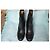 Christian Louboutin Stivaletti in Pelle Nera - vista 3