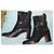 Christian Louboutin Stivaletti in Pelle Nera - vista 5