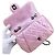 Chanel Mini Coco Flap in pelle trapuntata lucida Rosa - vista 10