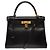Hermès Borsa HERMES Kelly 28 in Pelle Nera - 103709 Nero - vista 3