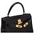 Hermès Borsa HERMES Kelly 28 in Pelle Nera - 103709 Nero - vista 7