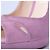 Autre Marque Décolleté con plateau peep toe in scamosciato rosa Casadei - vista 5