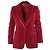 Completo pantalone in velluto di cotone rosso Gucci di Tom Ford - vista 5