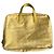 Borsa Tote Chanel in Tela Gialla Giallo