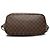 Borsa Tote Louis Vuitton Damier Neverfull MM in marrone Cerise Red Rosso Fuschia - vista 3