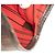 Borsa Tote Louis Vuitton Damier Neverfull MM in marrone Cerise Red Rosso Fuschia - vista 5