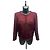 Timeless Giacca con zip in tweed Lesage rossa e nera Chanel – Taglia 38