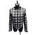 Chanel Reversible Leichte Jacke – Tweed-Print & Solid Black