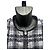 Chanel Reversible Leichte Jacke – Tweed-Print & Solid Black - Ansicht 5