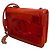 Borsa Chanel Boy Lego Brick Flap in vernice trapuntata e plexiglass rosso - vista 6