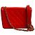 Borsa Chanel Boy Lego Brick Flap in vernice trapuntata e plexiglass rosso - vista 9