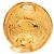 Orecchini a clip Chanel Coco Mark Matelassé placcati oro Golden - Ansicht 3