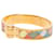 Hermès Hermes Charnière PM Bold Bangle Bracelet Multiple colors Golden  - view 2