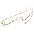 Collana a catena Rogue con logo vintage Chanel D'oro - vista 3