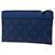 Louis Vuitton Taigarama Pochette Discovery PM Blu Blu navy - vista 2