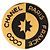 Spilla rotonda con logo COCO di Chanel Nero D'oro