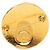 Spilla Vintage Chanel Coco Mark D'oro - vista 2